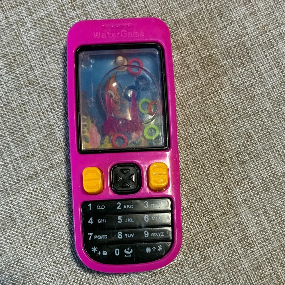 Classic Pink Water Game Phone